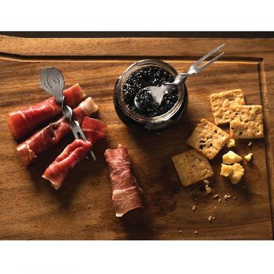 Appetizer serving set and corn holders