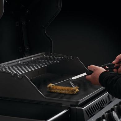 Brosse à gril à trois rangées